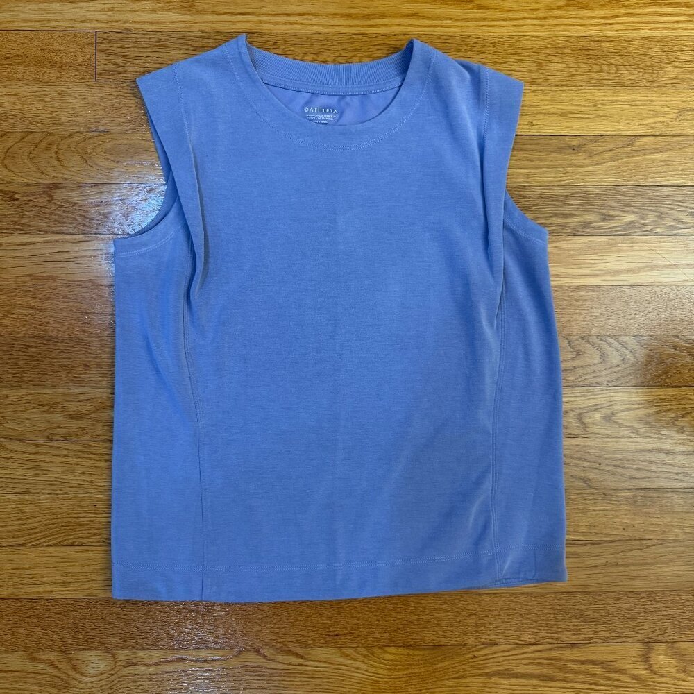 Athleta Seasoft Tank Sweatshirt in Lavender Purple - Size  Medium